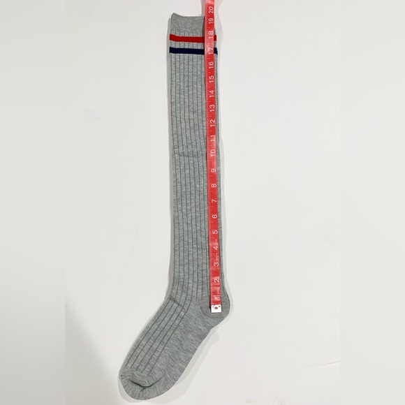 Varsity Striped Over The Knee Socks - Picture 4 of 4